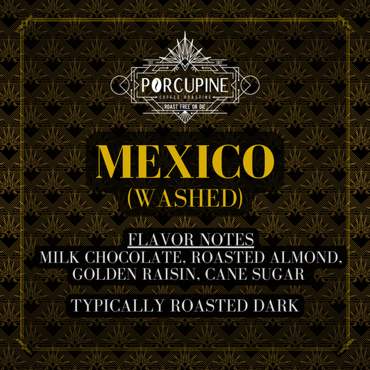 Mexico (washed) - October '24 Coffee of the Month